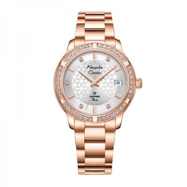 Alexandre Christie AC 2A80 Rosegold White LDBRGSL